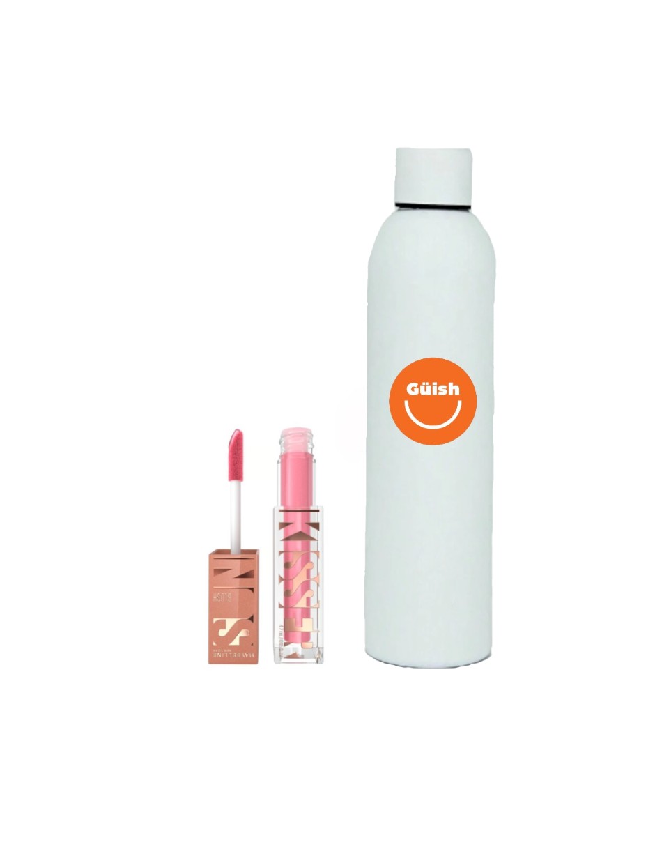 Foto 2 pulgar | Iluminador con Blush Maybelline New York Sunkisser Líquido + Termo de Agua