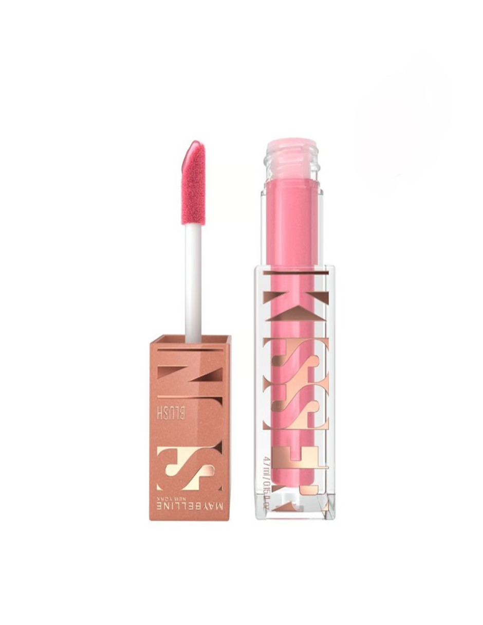 Foto 3 pulgar | Iluminador con Blush Maybelline New York Sunkisser Líquido + Termo de Agua