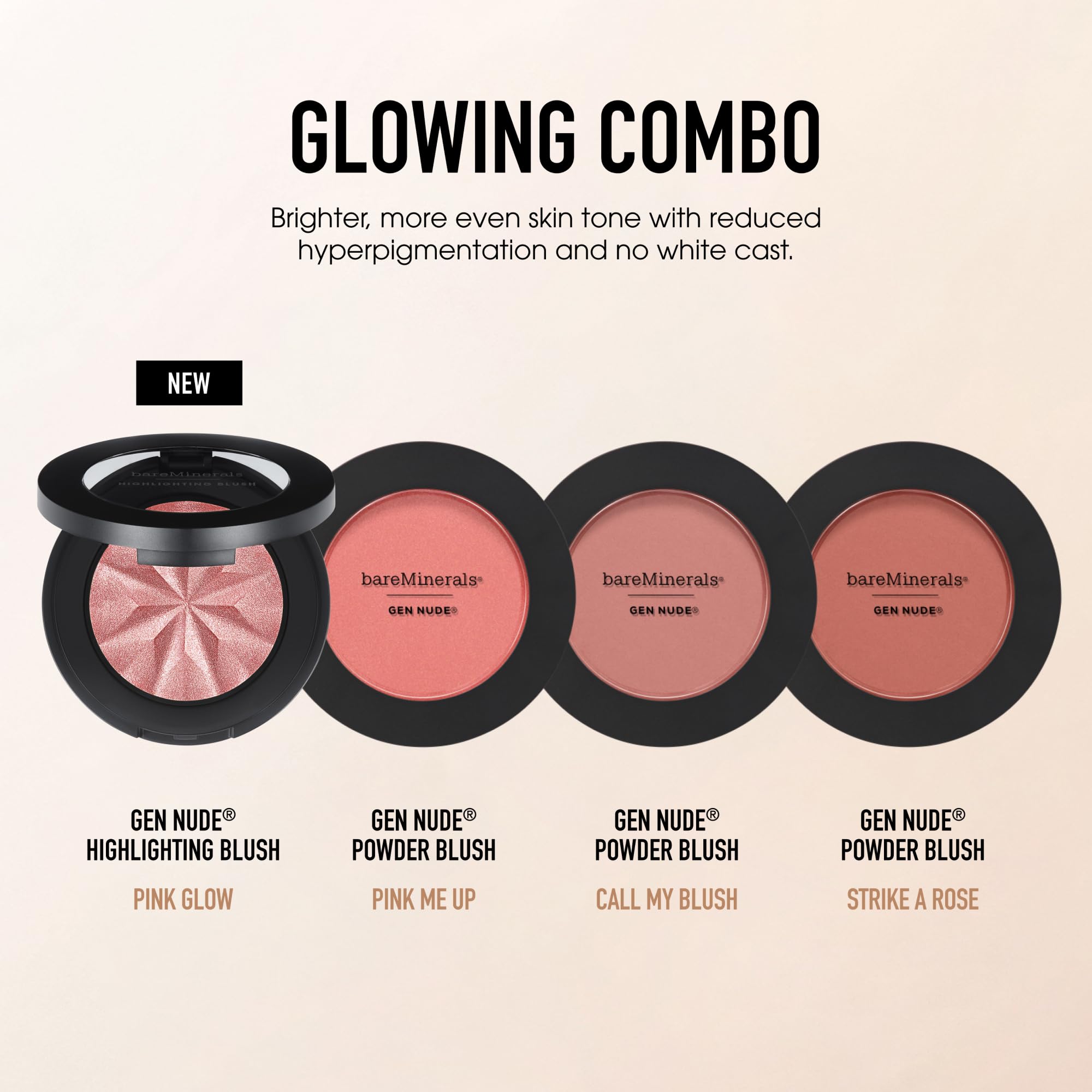 Foto 7 pulgar | Blush Bareminerals Gen Nude Highlight Blush Vegan - Venta Internacional
