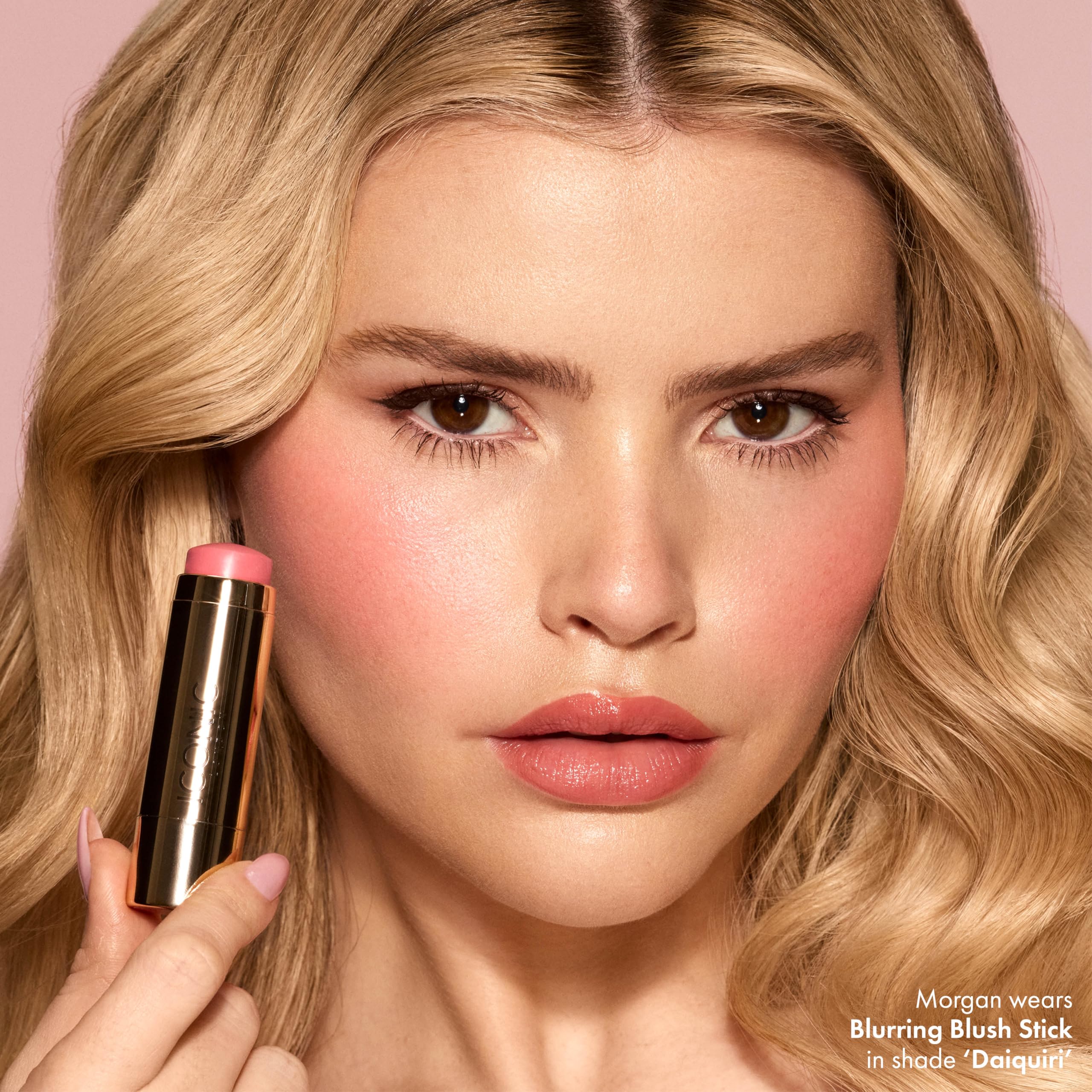 Foto 5 pulgar | Blurring Blush Stick Iconic London Daiquiri Pink Vegan - Venta Internacional.