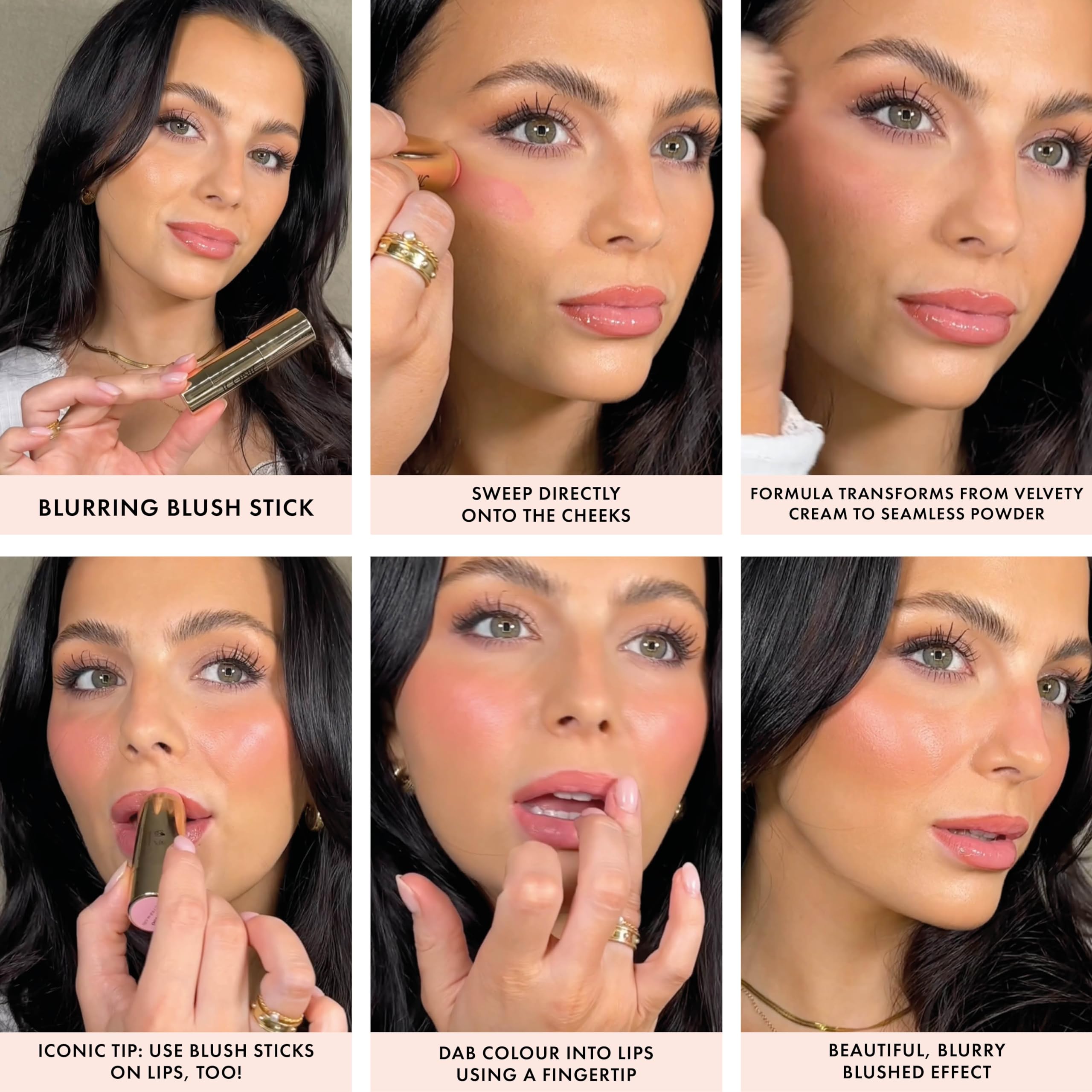 Foto 7 pulgar | Blurring Blush Stick Iconic London Daiquiri Pink Vegan - Venta Internacional.