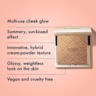 Foto 2 | Colorete, Bronceador E Iluminador Multiuso Kissed By The Sun De Makeup Iconic London, 5 Ml - Venta Internacional.