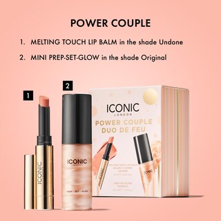 Foto 3 | Set De Regalo Iconic London Melting Touch Lip Balm + Prep-set-glow - Venta Internacional.