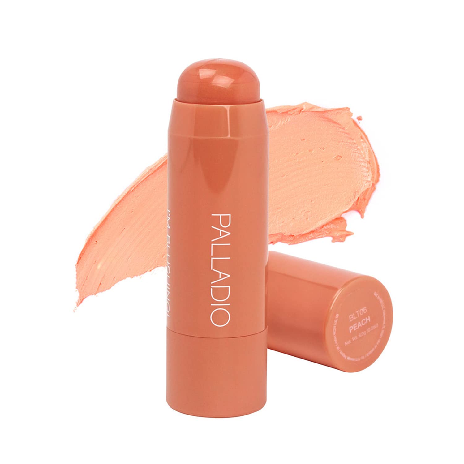 Foto 2 pulgar | Tinte Para Mejillas Y Labios Palladio I'm Blushing 2 En 1 Peach - Venta Internacional.