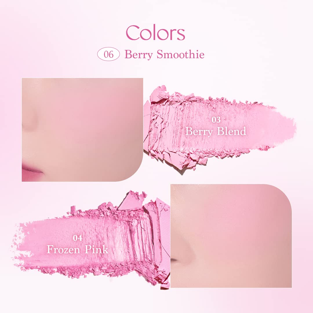 Foto 6 pulgar | Blush Dasique Blending Mood Cheek #06 Berry Smoothie Vegan - Venta Internacional.