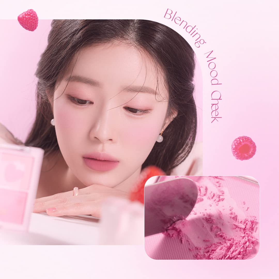 Foto 7 pulgar | Blush Dasique Blending Mood Cheek #06 Berry Smoothie Vegan - Venta Internacional.