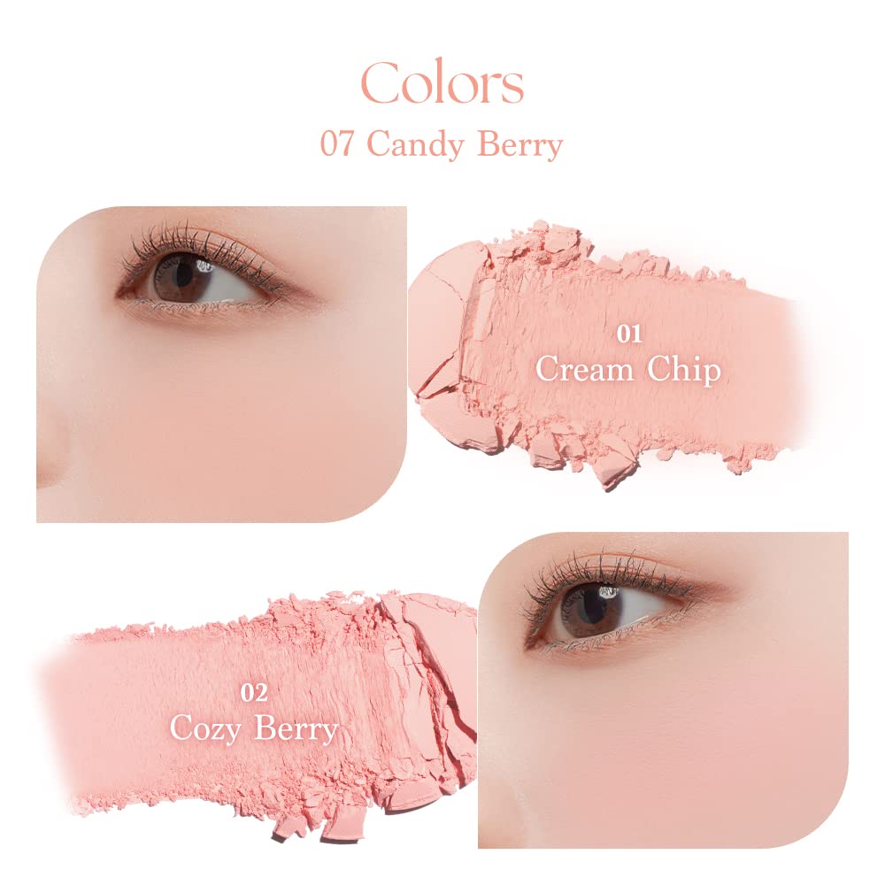 Foto 5 pulgar | Colorete Dasique Blending Mood Cheek #07 Candy Berry Vegan - Venta Internacional.