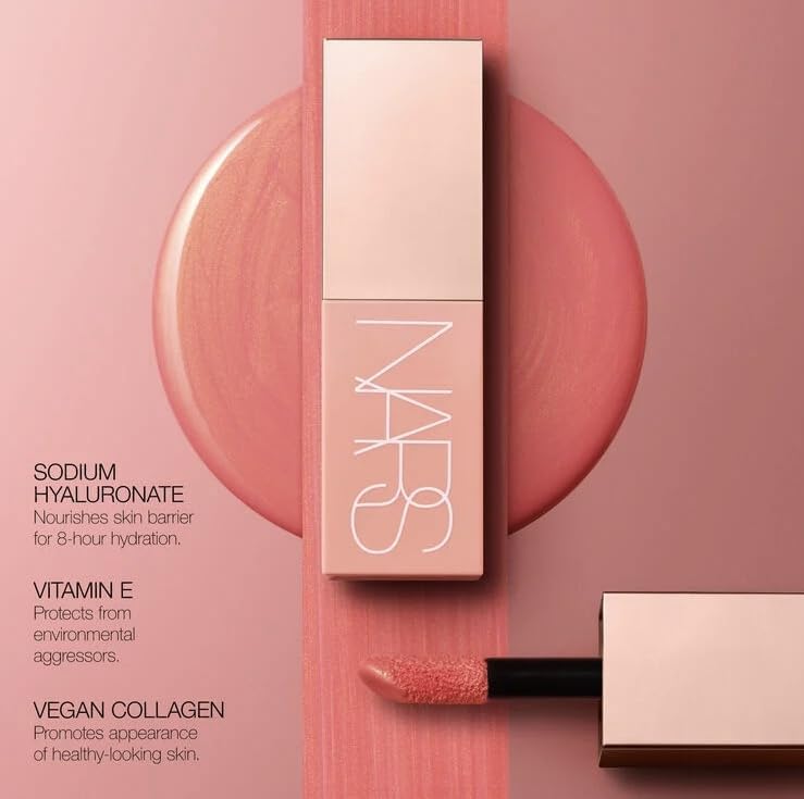 Foto 6 pulgar | Colorete Líquido Nars Afterglow Brazen 7ml - Venta Internacional.