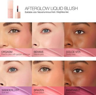 Foto 6 | Colorete Líquido Nars Afterglow Brazen 7ml - Venta Internacional.