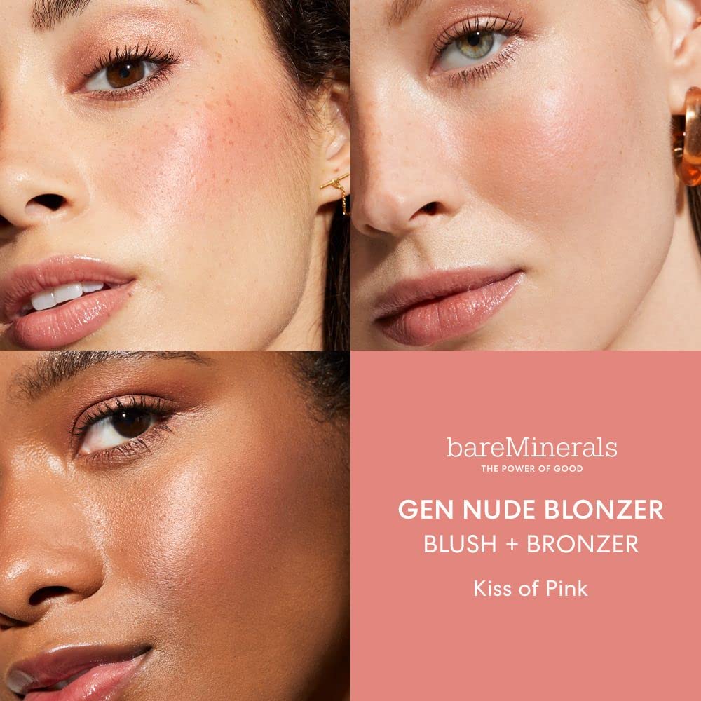 Foto 4 pulgar | Rubor Y Bronceador Bareminerals Gen Nude Blonzers Sin Talco - Venta Internacional.