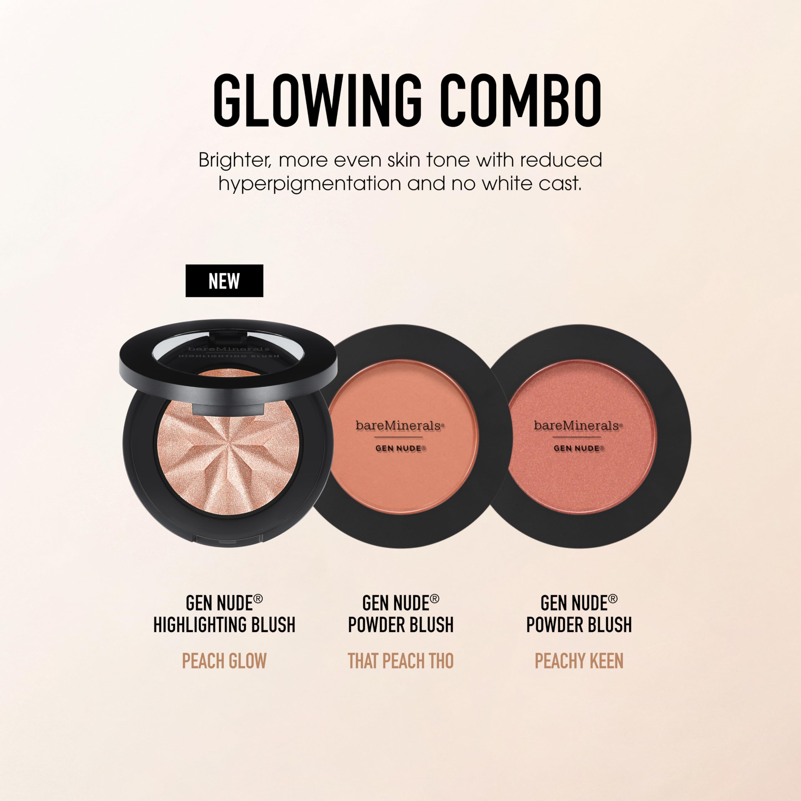 Foto 5 | Colorete Bareminerals Gen Nude Powder Peachy Keen - Venta Internacional.