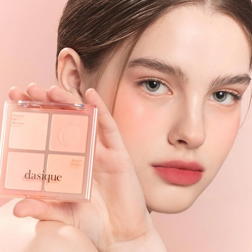 Foto 4 pulgar | Paleta De Coloretes Dasique Blending Mood Cheek #03 Peach Vegan - Venta Internacional.