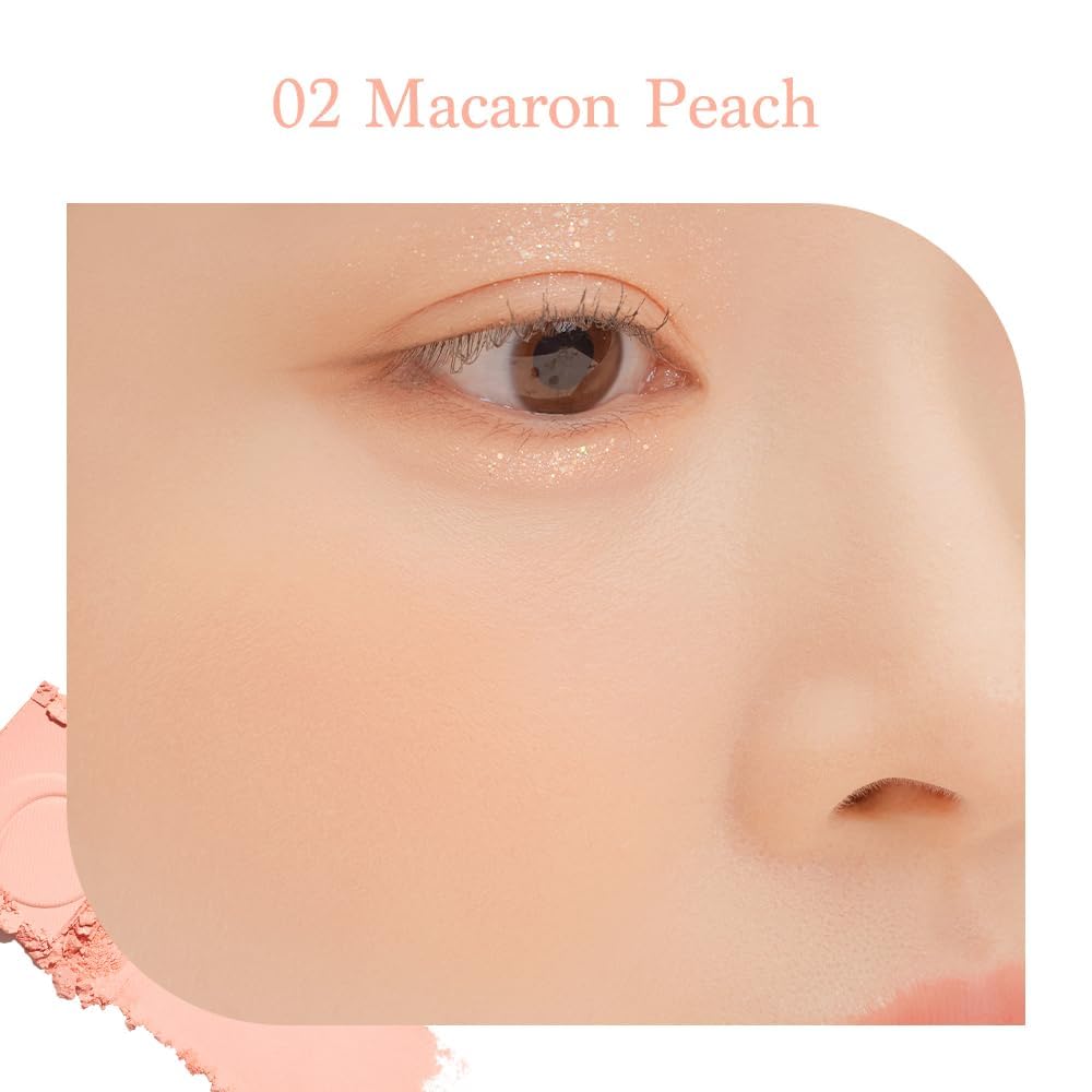 Foto 8 pulgar | Paleta De Coloretes Dasique Blending Mood Cheek #03 Peach Vegan - Venta Internacional.