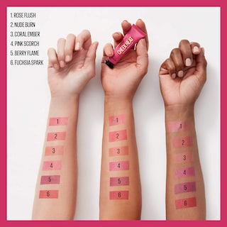 Foto 6 | Colorete Maybelline Cheek Heat Gel-cream Rose Flush - Venta Internacional.