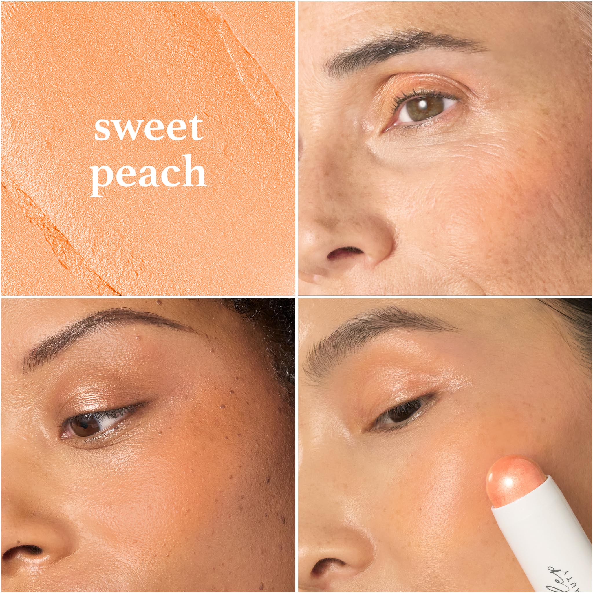 Foto 2 | Blush Stick Julep Skip The Brush Sweet Peach 2 En 1 - Venta Internacional.