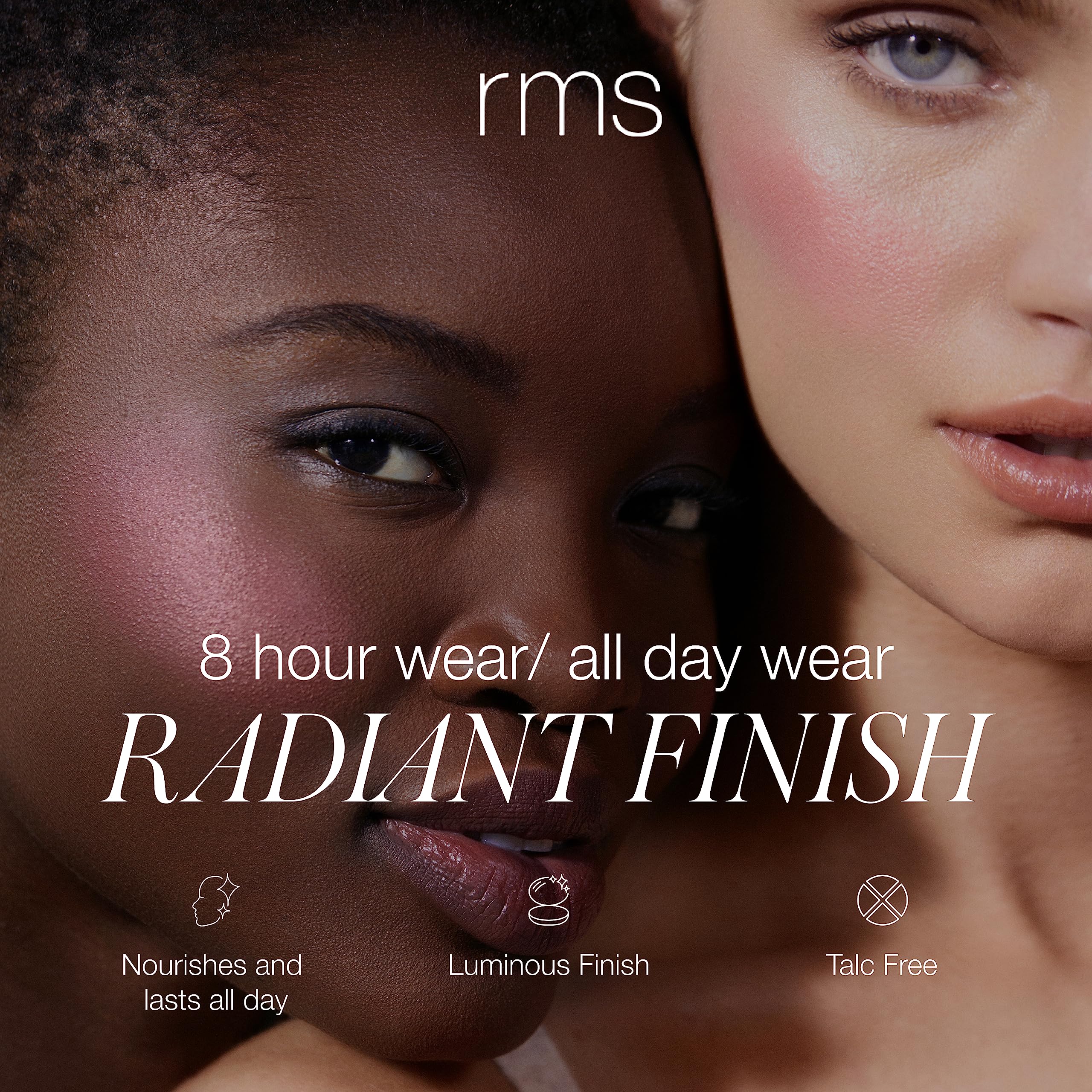 Foto 3 | Colorete En Polvo E Iluminador Facial Rms Beauty Redimension - Venta Internacional.