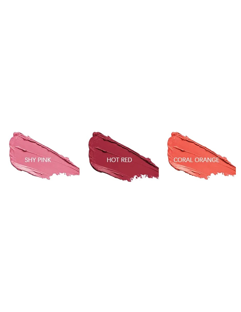 Foto 6 | 3pcs Rubor En Barra Labios Y Mejillas + Gratis Termo Güish De Regalo