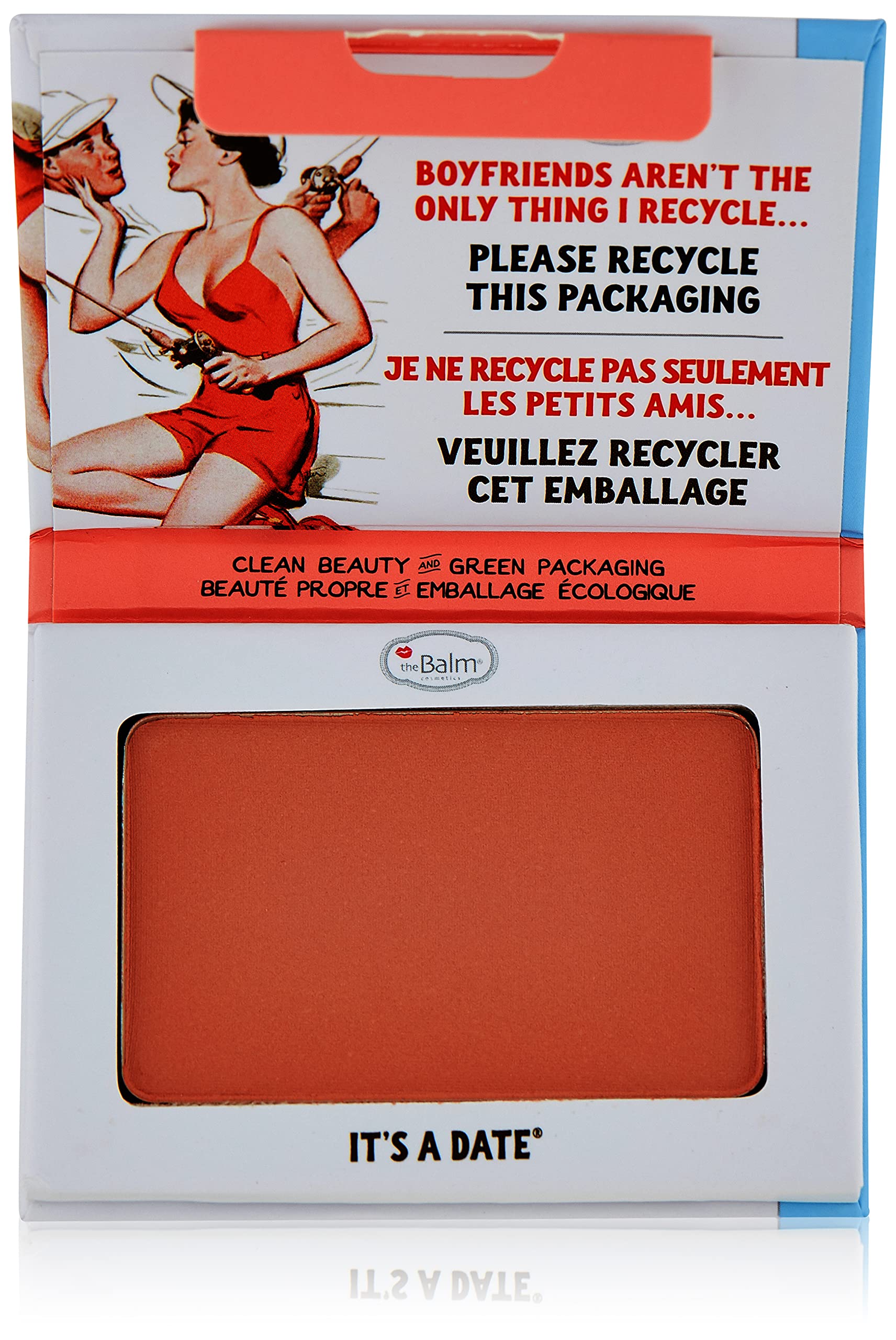 Colorete En Polvo Thebalm Clean And Green It's A Date - Venta Internacional.