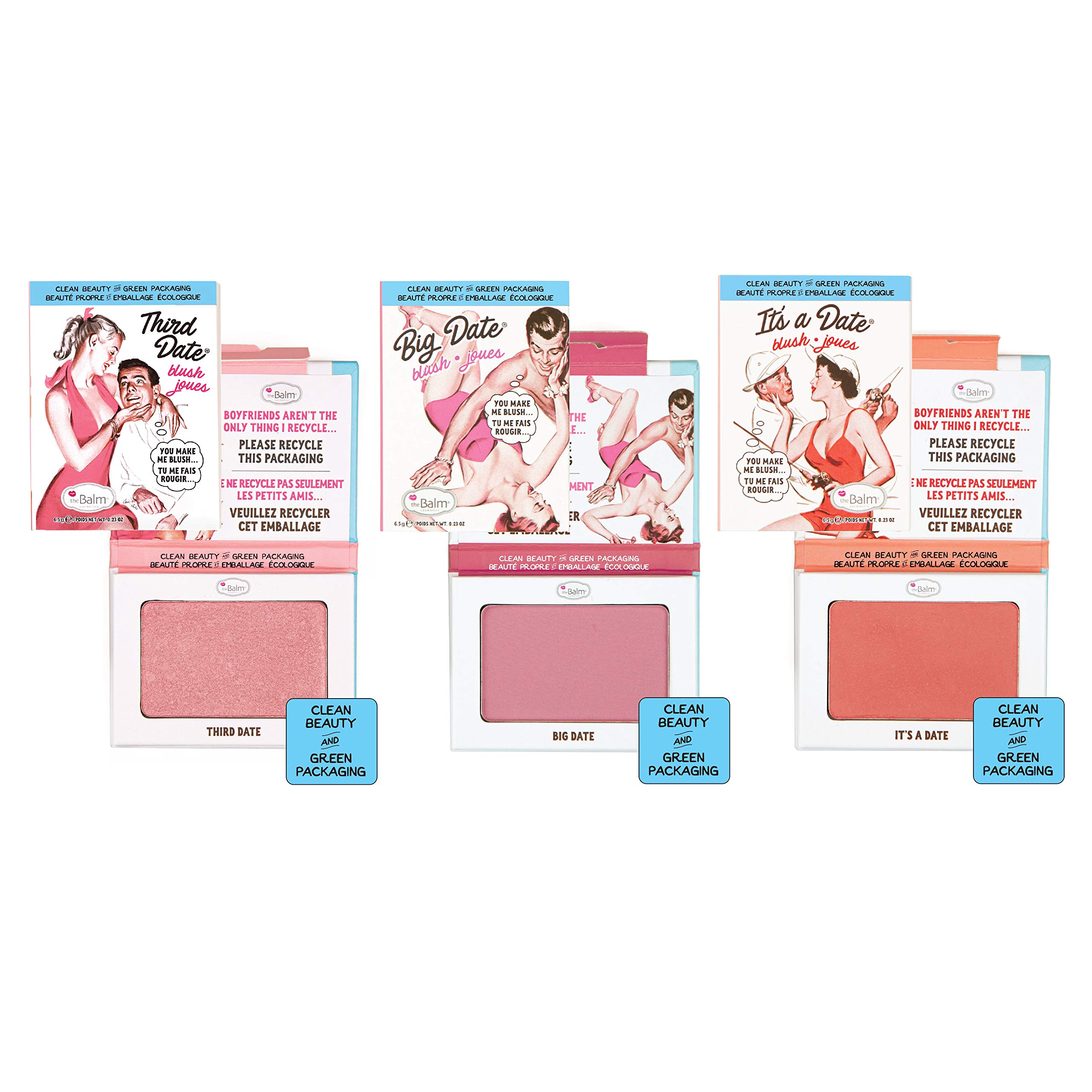 Foto 5 pulgar | Colorete En Polvo Thebalm Clean And Green It's A Date - Venta Internacional.