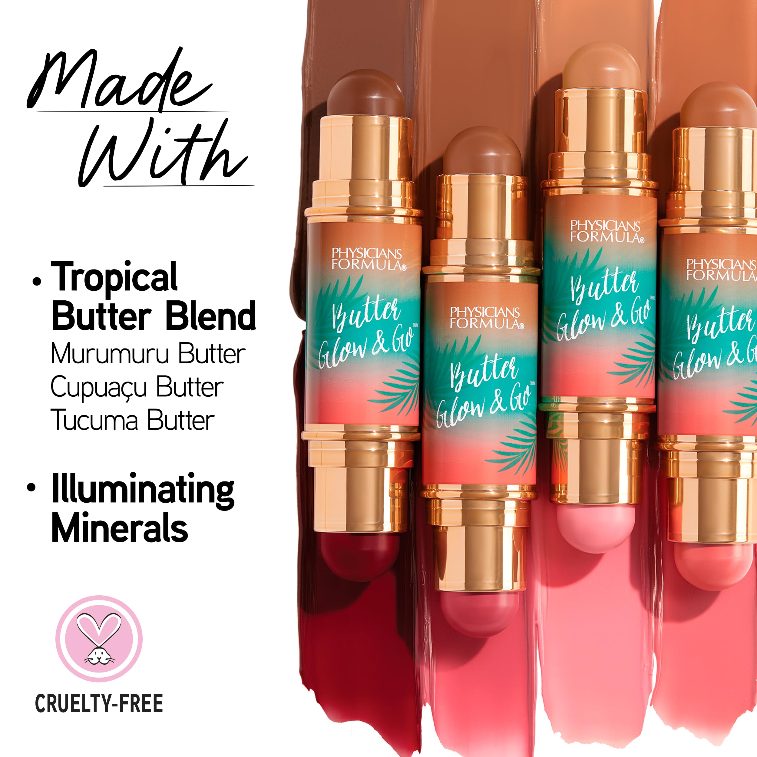 Foto 3 pulgar | Manteca Multiuso En Barra Physicians Formula Glow & Go Sunkissed - Venta Internacional.