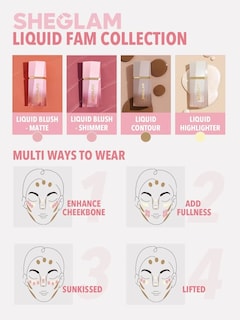 Foto 6 | Traje De Cumpleaños Liquid Blush Sheglam Color Bloom Con Acabado Mate - Venta Internacional.
