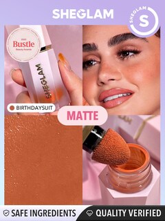 Foto 7 | Traje De Cumpleaños Liquid Blush Sheglam Color Bloom Con Acabado Mate - Venta Internacional.