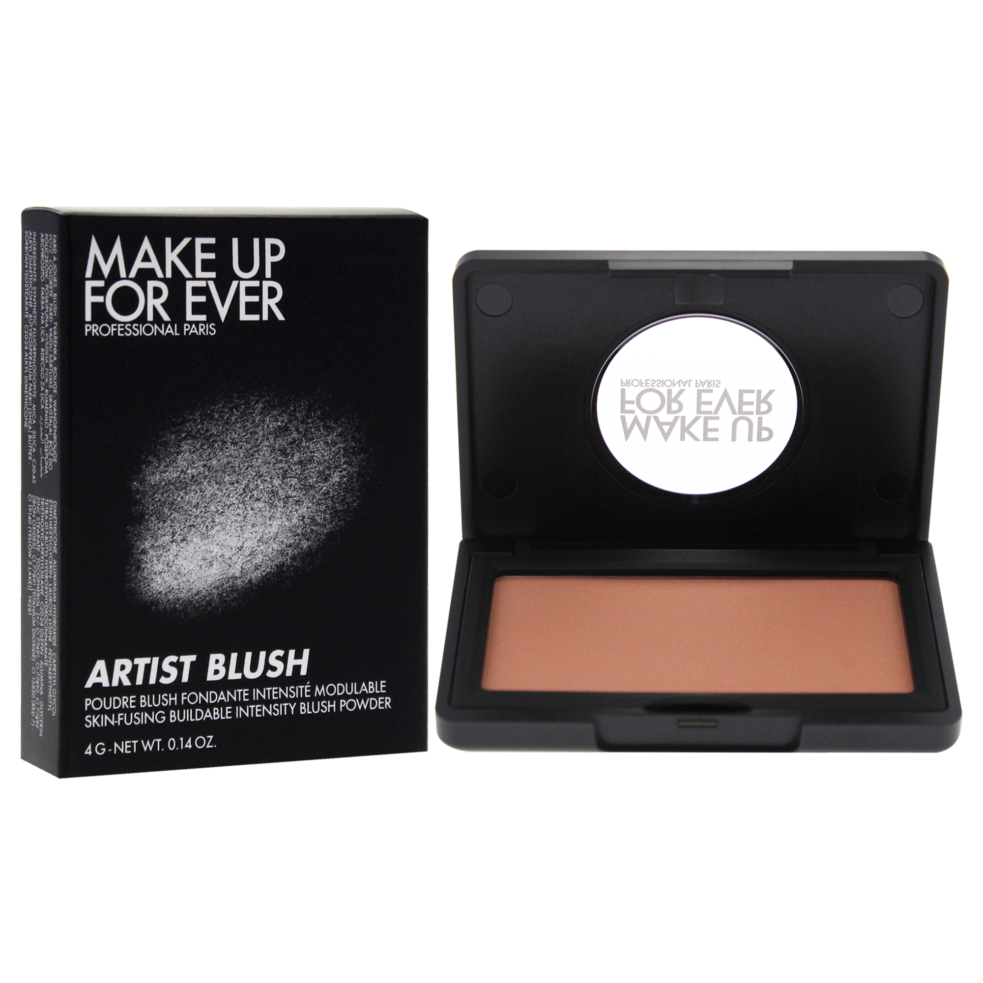 Foto 3 pulgar | Blush Make Up For Ever Artist Blush-b300 Anywhere Peach, 4 Ml - Venta Internacional.