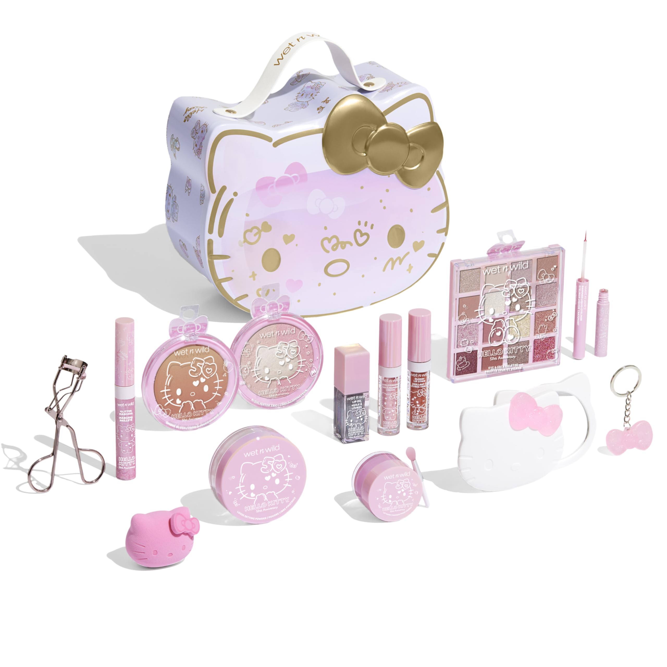 Foto 2 pulgar | Set De Maquillaje Wet N Wild Hello Kitty Pr Box Con Caja De 2 Capas - Venta Internacional.