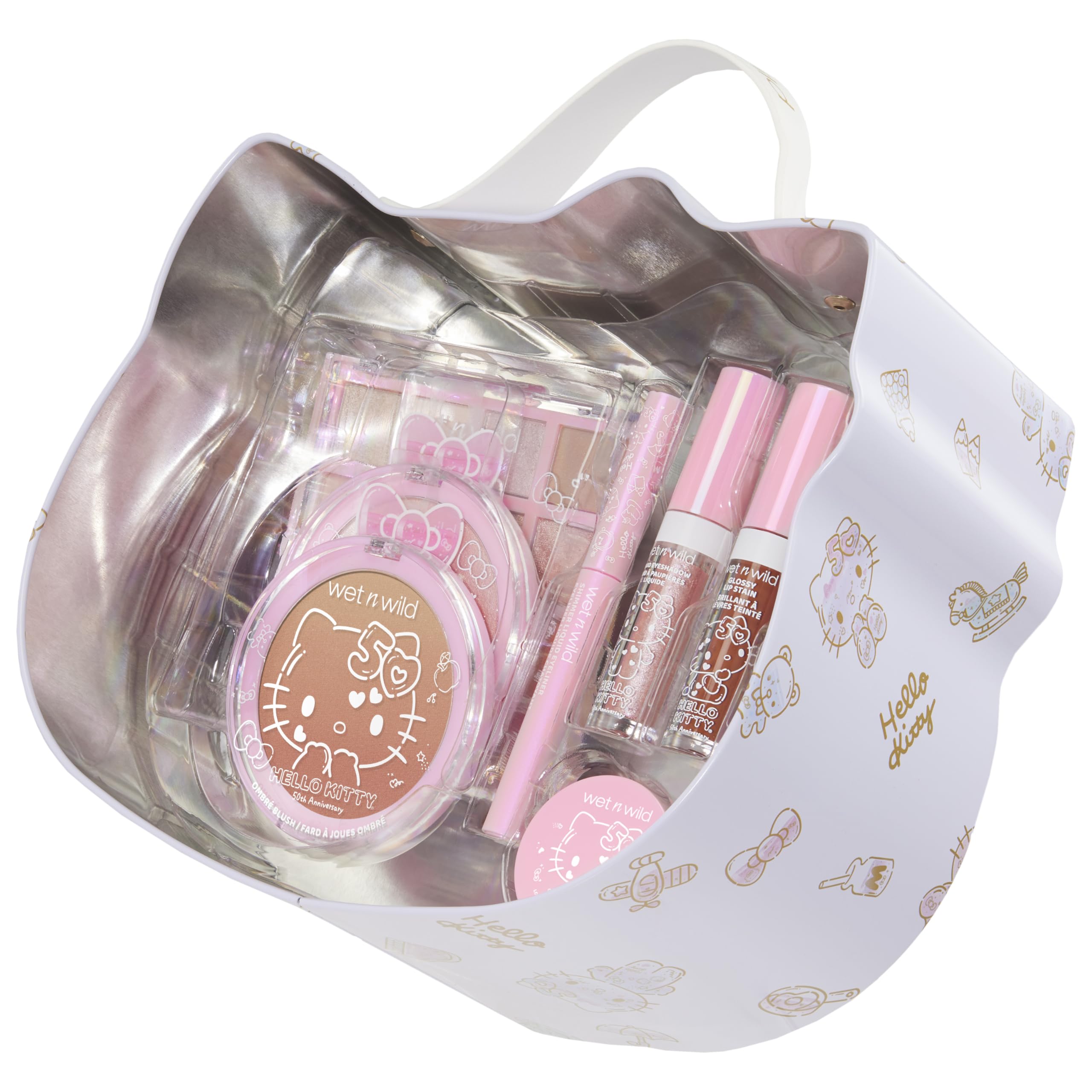 Foto 5 pulgar | Set De Maquillaje Wet N Wild Hello Kitty Pr Box Con Caja De 2 Capas - Venta Internacional.