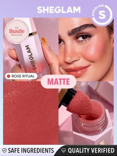 Foto 7 | Rubor Líquido Sheglam Color Bloom Con Acabado Mate - Rose Ritual - Venta Internacional.