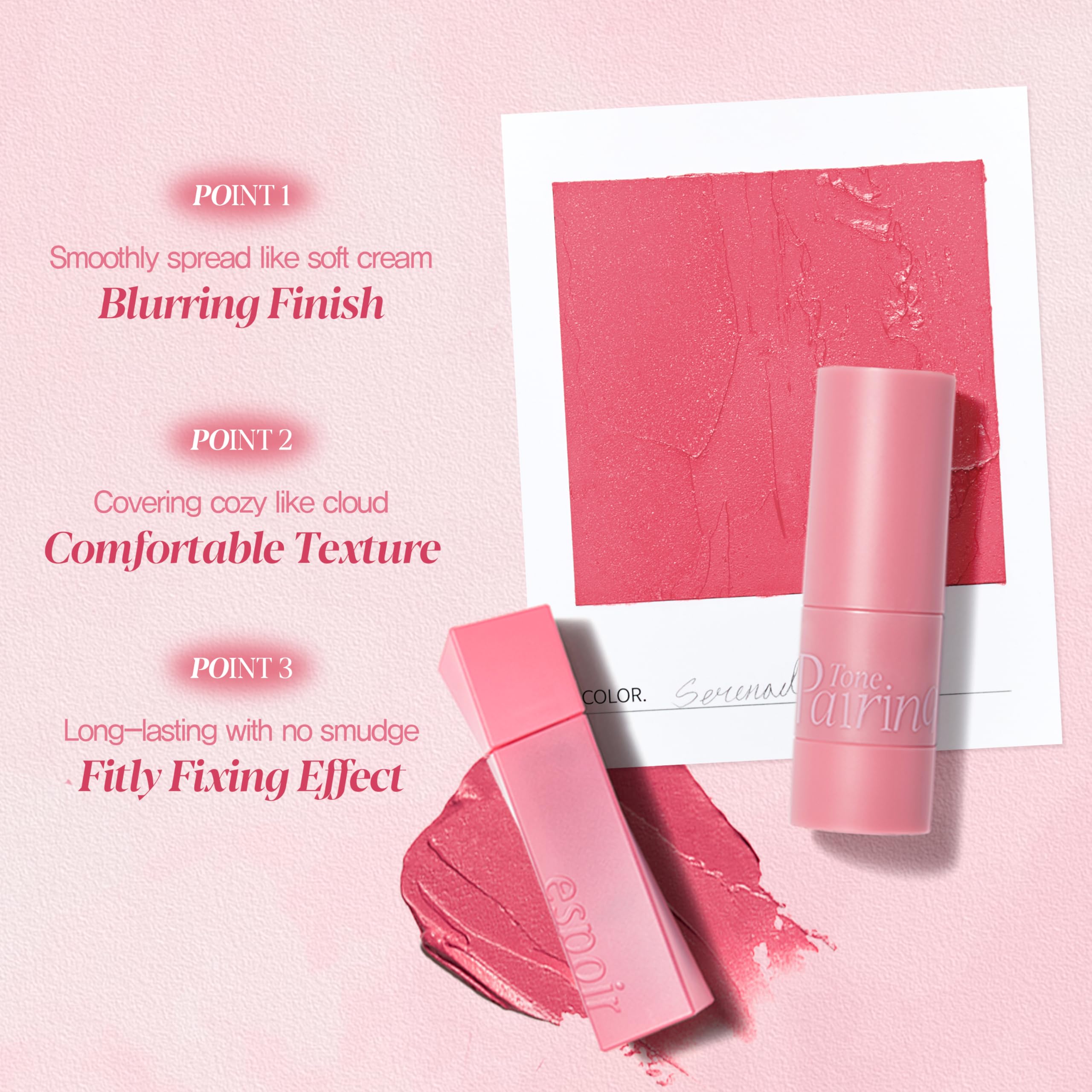 Foto 4 pulgar | Tinte De Labios Espoir Couture Blur Velvet Serenade Combo Pink - Venta Internacional.