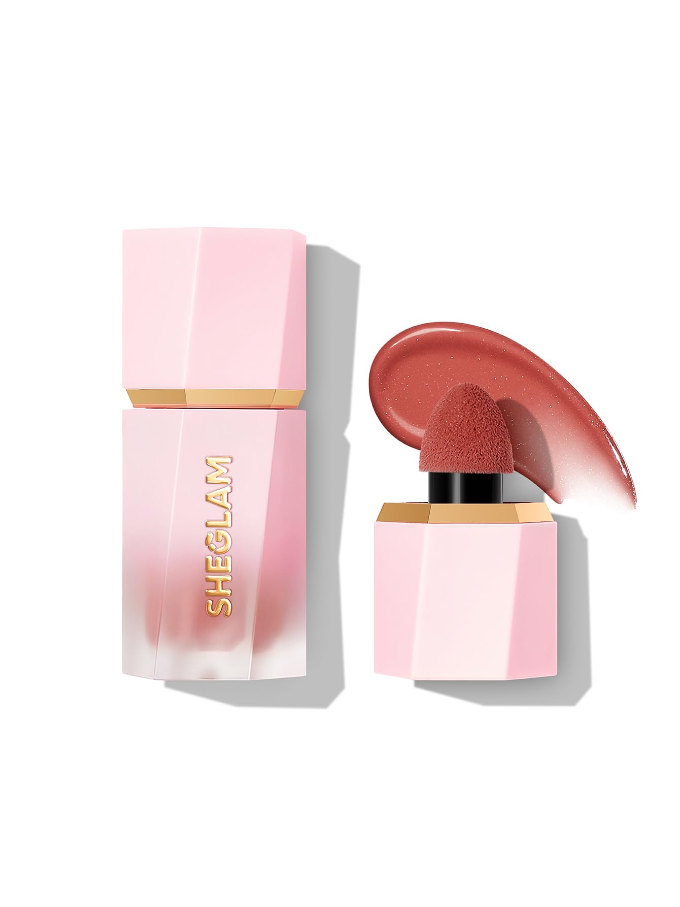 Foto 2 pulgar | Rubor Líquido Sheglam Color Bloom Dayglow Shimmer Risky Business - Venta Internacional.