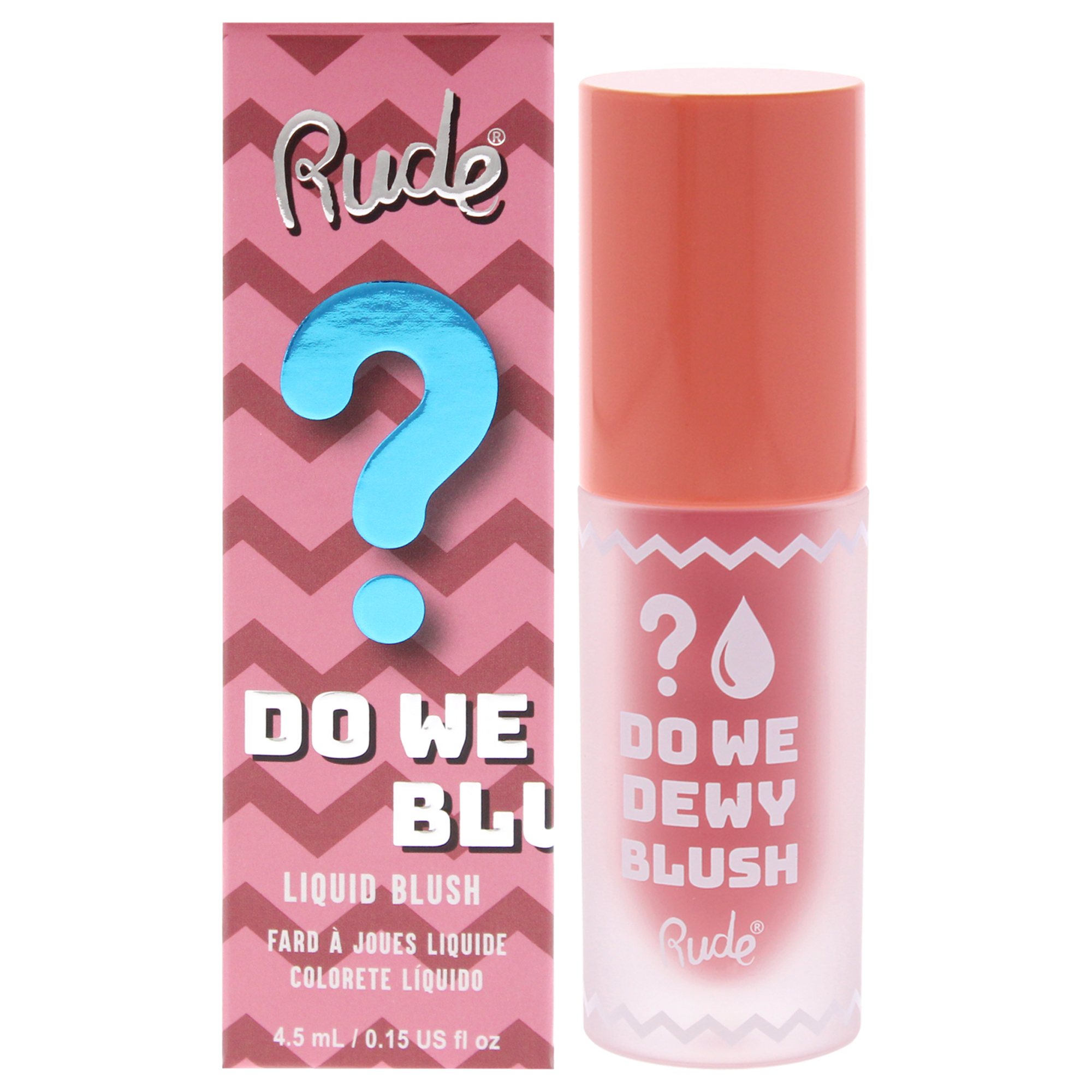 Foto 2 pulgar | Rubor Líquido Rude Cosmetics Do We Dewy Sandy Pink, 4,4 Ml - Venta Internacional.
