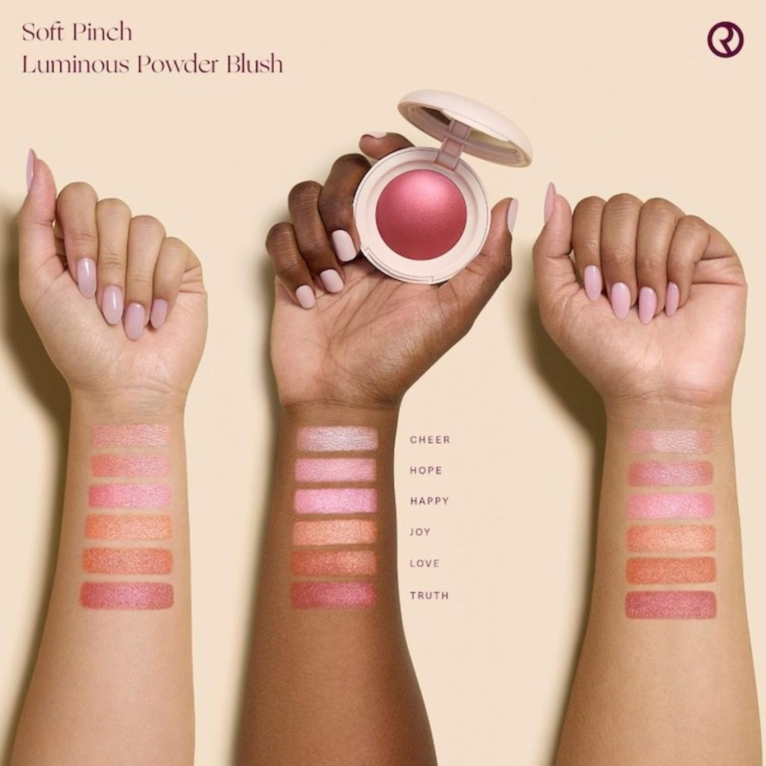 Foto 8 pulgar | Blush Rare Beauty Soft Pinch Luminous Powder Hope, 2,8 G - Venta Internacional.
