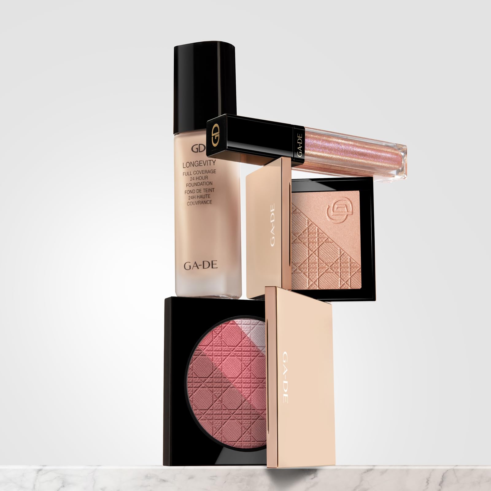 Foto 5 pulgar | Paleta De Maquillaje Ga-de Glow Fx Natural Face Con Rubor Y Bronceador  - Venta Internacional.