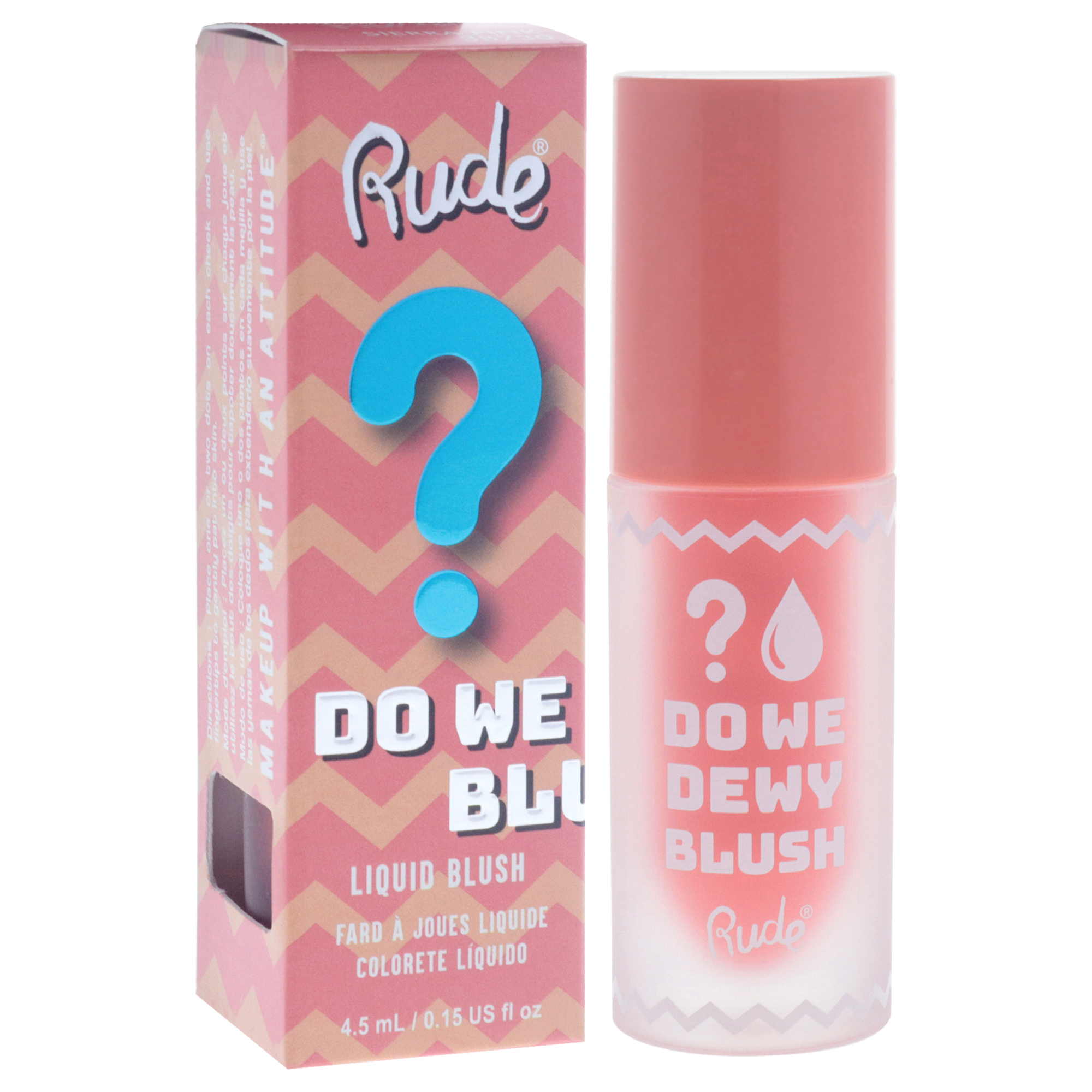 Foto 4 pulgar | Rubor Líquido Rude Cosmetics Do We Dewy Sierra Pink, 4,4 Ml - Venta Internacional.