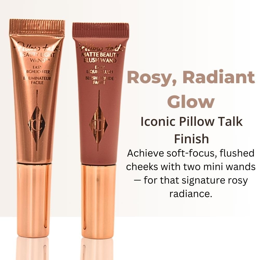 Foto 3 pulgar | Kit Para Mejillas Charlotte Tilbury Pillow Talk Iconic Blush & Glow - Venta Internacional.