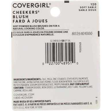 Foto 8 pulgar | Rubor Facial Covergirl Cg Cheeker #120 - Venta Internacional.