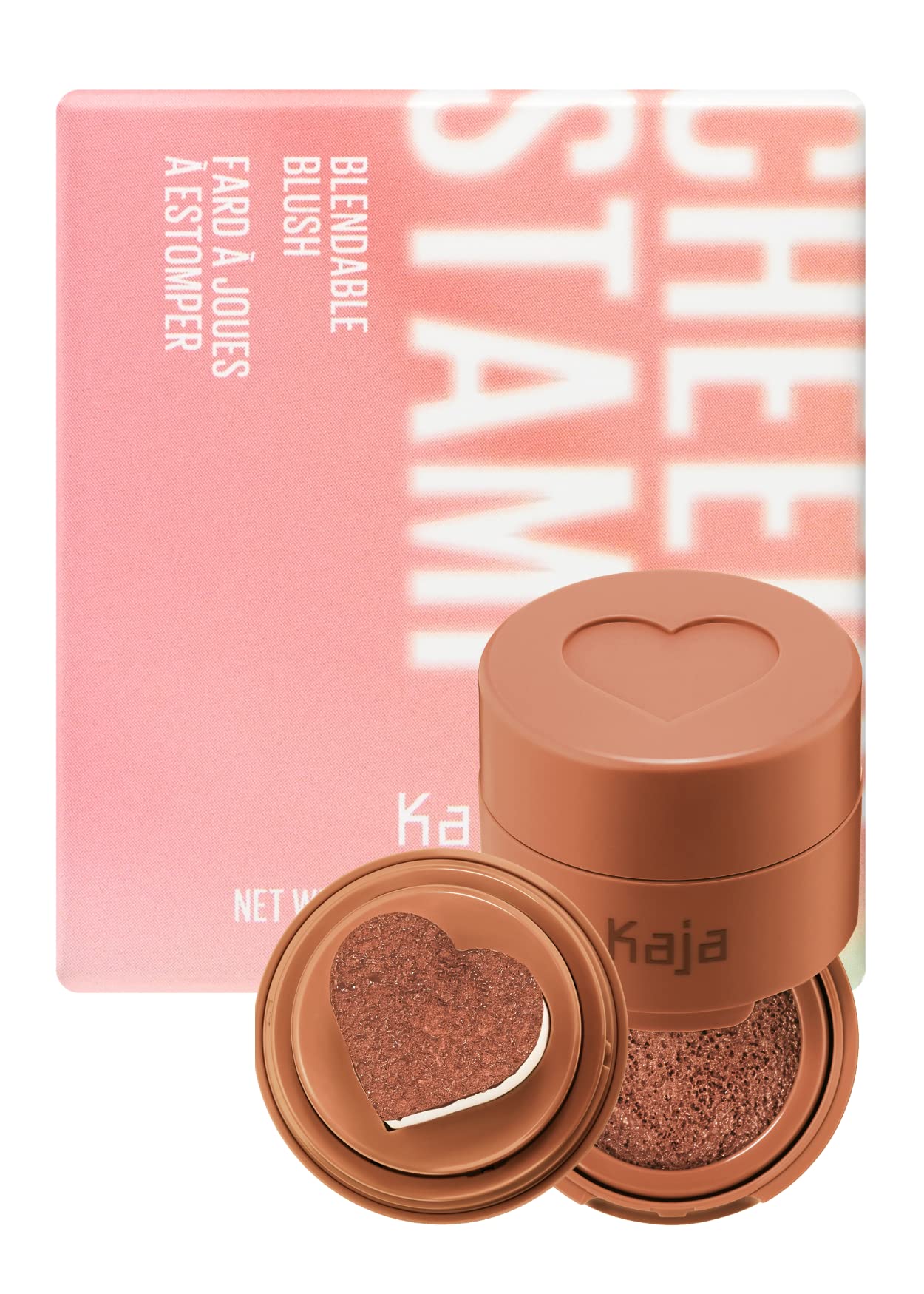 Colorete Kaja Cheeky Stamp 07 Spicy Sunkissed Finish, 5 Ml - Venta Internacional.