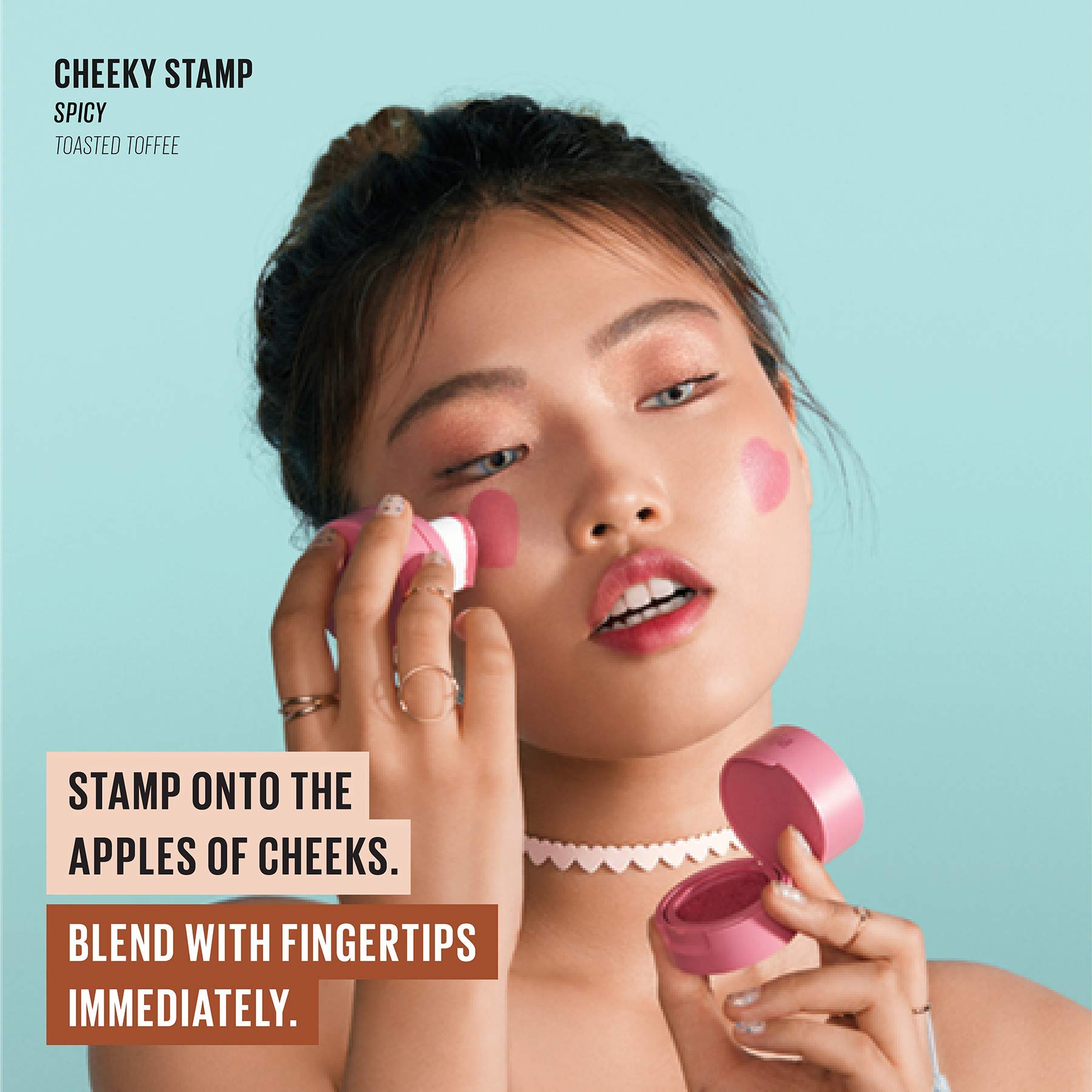 Foto 7 | Colorete Kaja Cheeky Stamp 07 Spicy Sunkissed Finish, 5 Ml - Venta Internacional.