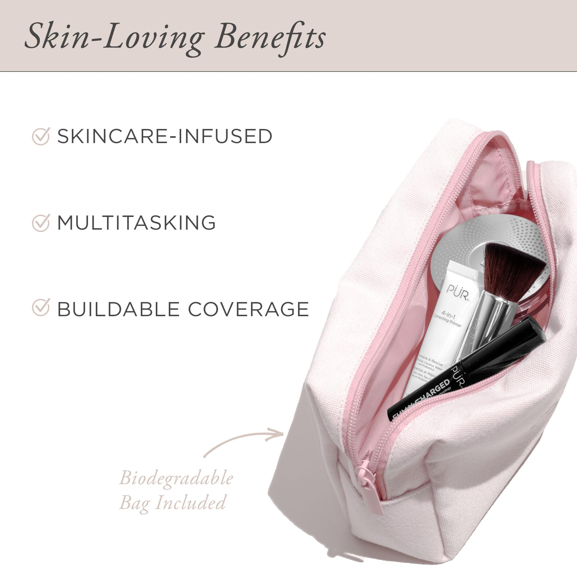 Foto 3 | El Kit De Maquillaje Pür Beauty Multitasking Essentials Más Vendido - Venta Internacional.