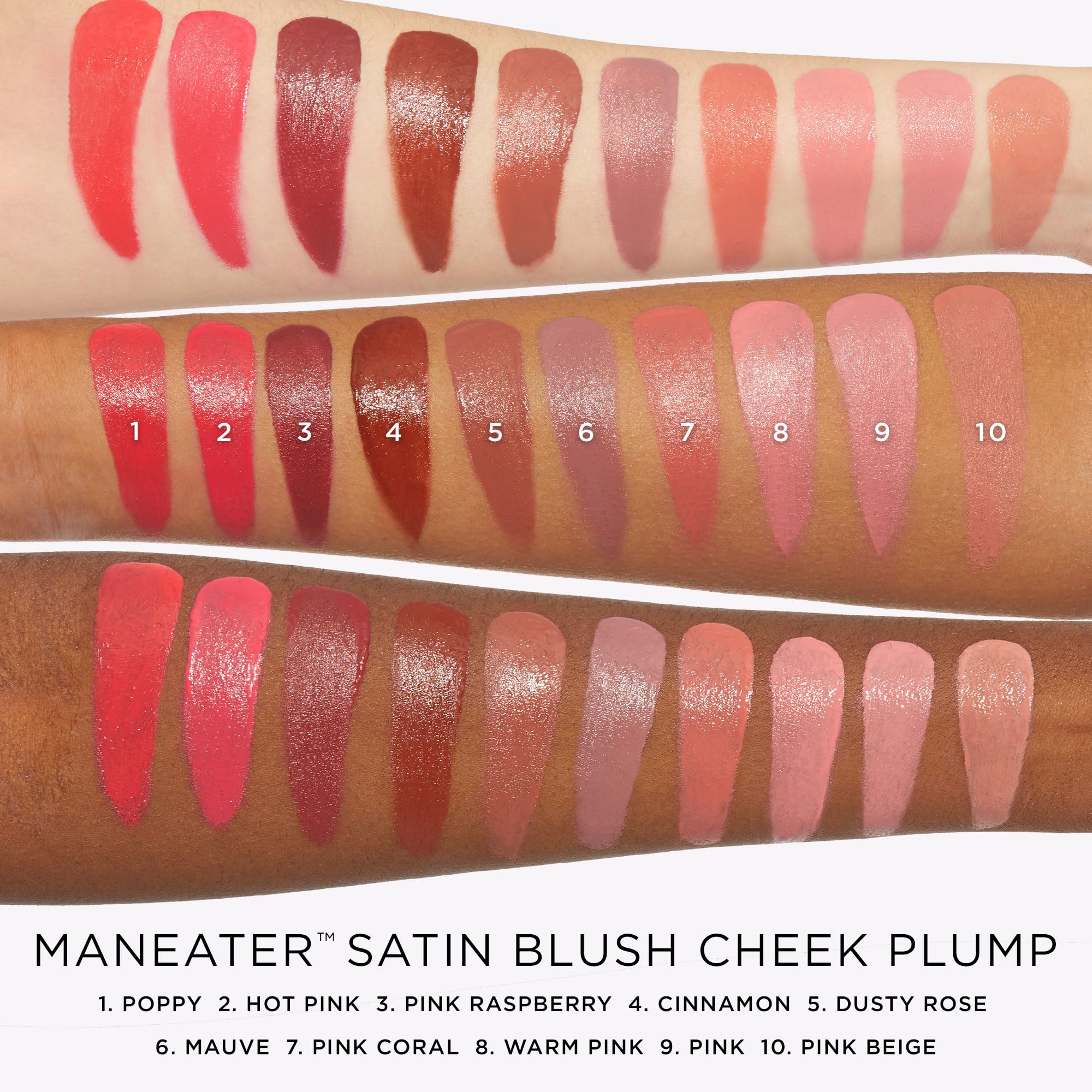 Foto 5 pulgar | Blush Tarte Maneater, Mejillas Satinadas, Regordete, Rosa Cálido, Tamaño Completo - Venta Internacional.
