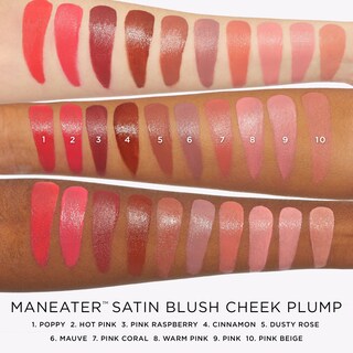 Foto 4 | Blush Tarte Maneater, Mejillas Satinadas, Regordete, Rosa Cálido, Tamaño Completo - Venta Internacional.