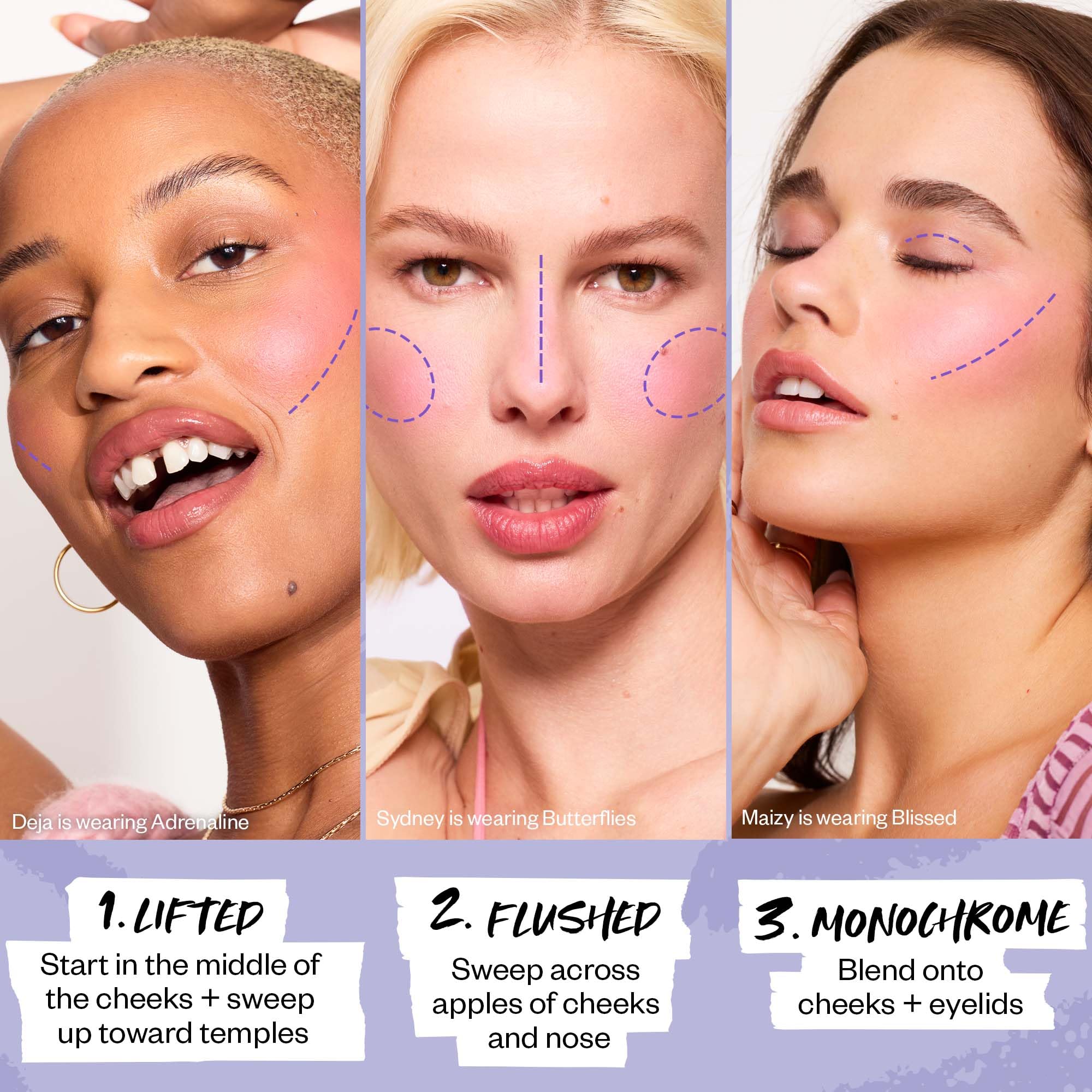 Foto 6 | Blush Kosa Blush Is Life Dreamland, Escualano Sin Talco, 4 G - Venta Internacional.