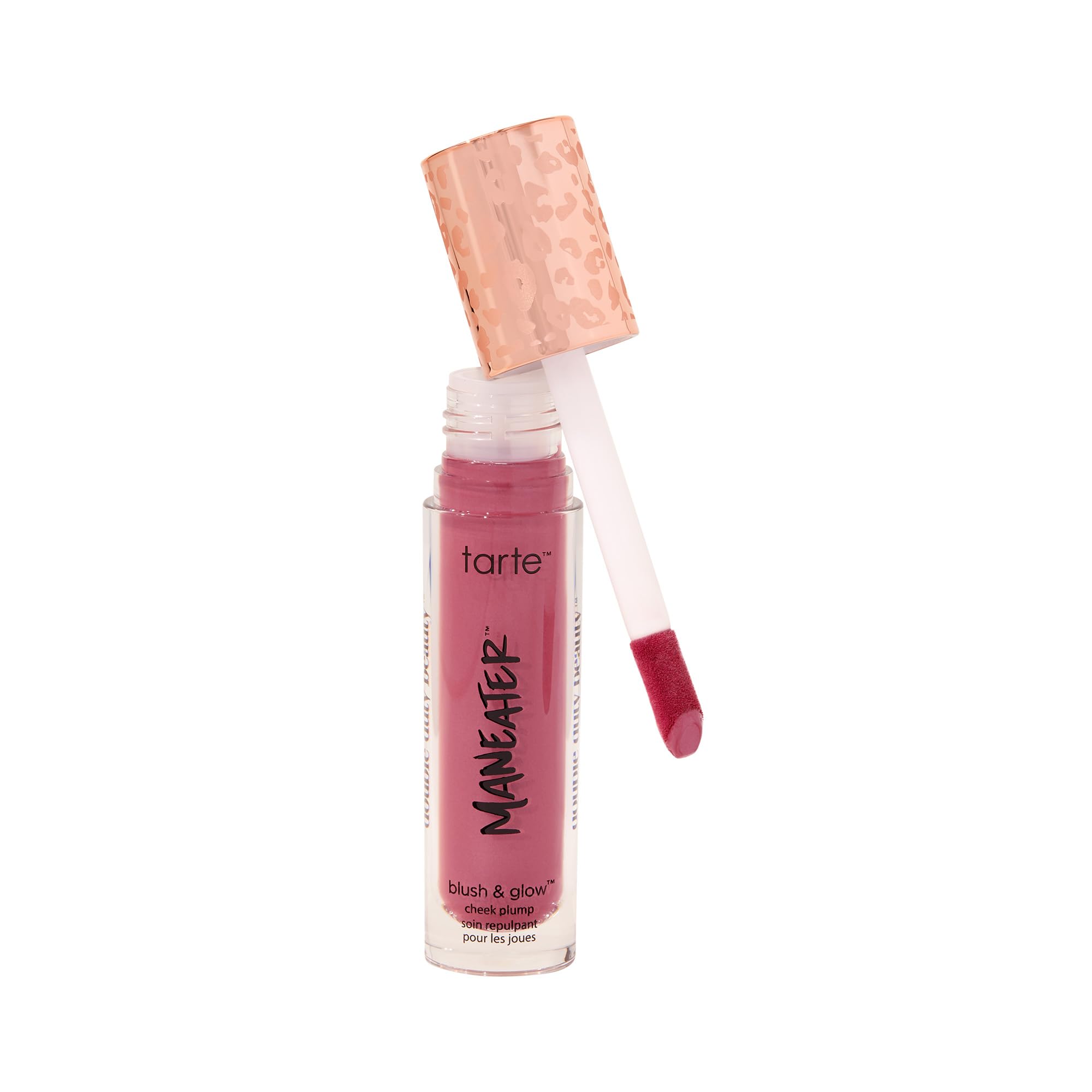 Blush & Glow Cheek Plump Tarta Maneater Fucsia, Tamaño Completo - Venta Internacional.