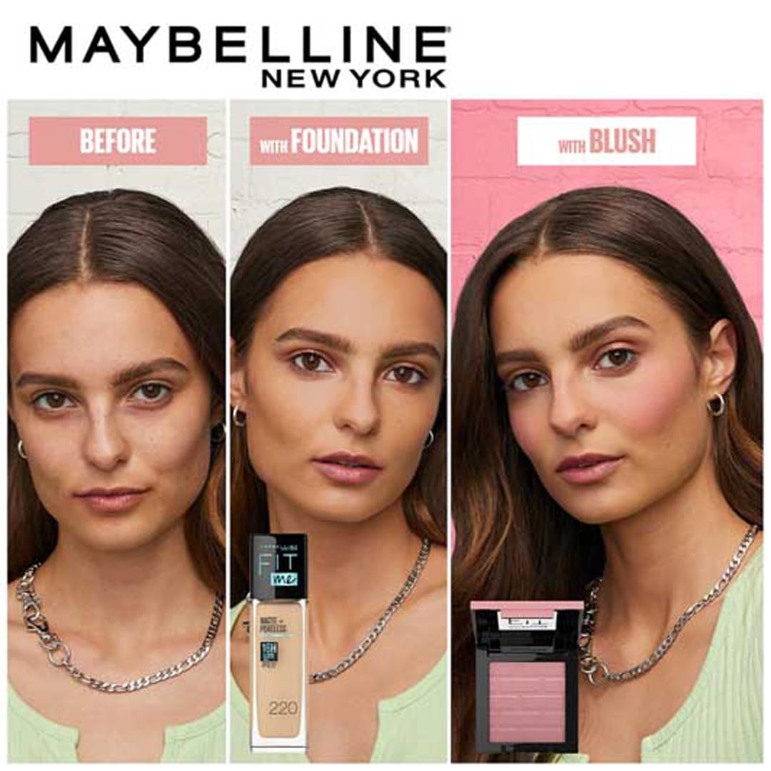 Foto 8 pulgar | Colorete Maybelline Fit Me Wine Ligero Y Duradero - Venta Internacional.