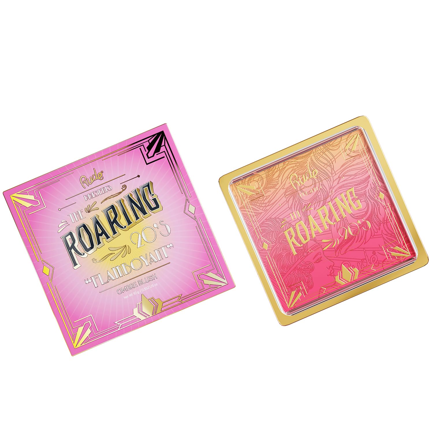 Foto 2 pulgar | Blush Rude Cosmetics The Roaring 20s Ombre Flamboyant  10 Ml - Venta Internacional.