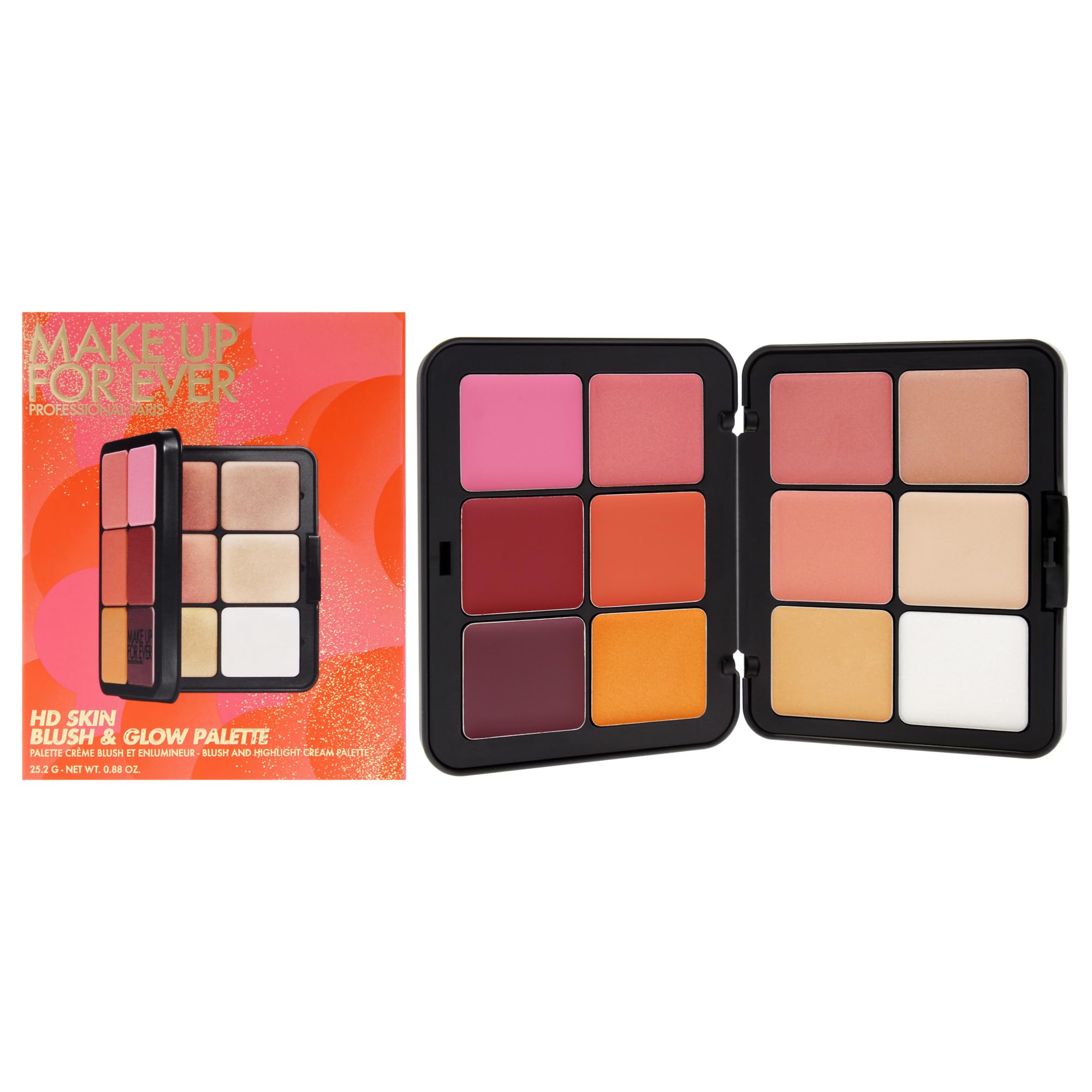 Foto 2 pulgar | Paleta De Rubor Y Brillo Make Up For Ever Hd Skin Para Mujer - Venta Internacional.