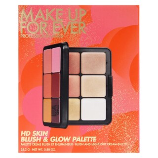 Foto 5 | Paleta De Rubor Y Brillo Make Up For Ever Hd Skin Para Mujer - Venta Internacional.