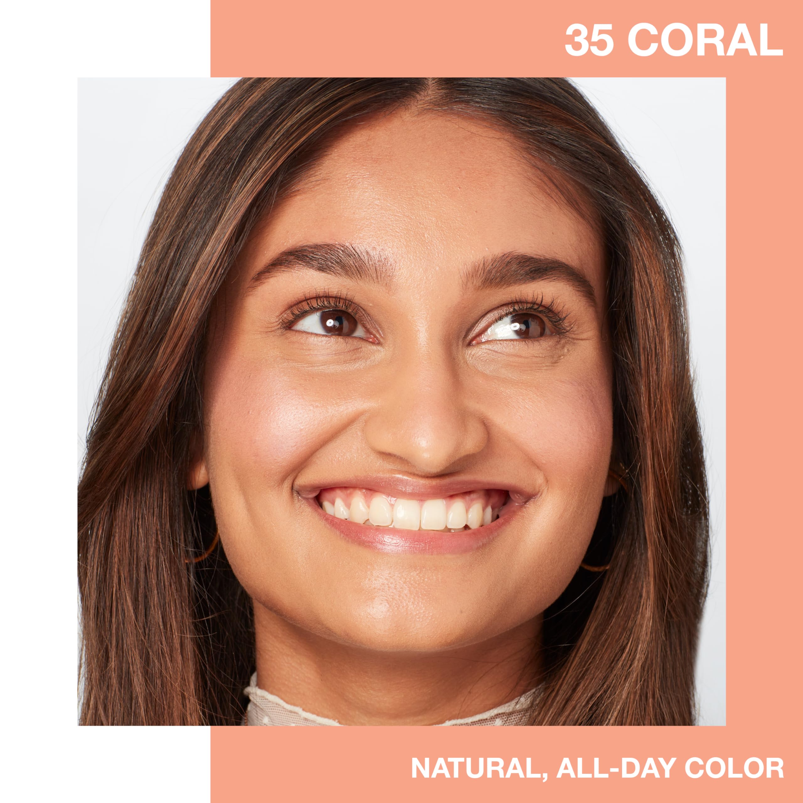 Foto 3 pulgar | Blush Maybelline Fit Me  Ligero  Suave Y Mezclable  Coral - Venta Internacional.